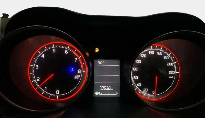 2019 Maruti Swift VXI, Petrol, Manual, 70,681 km, Odometer Image