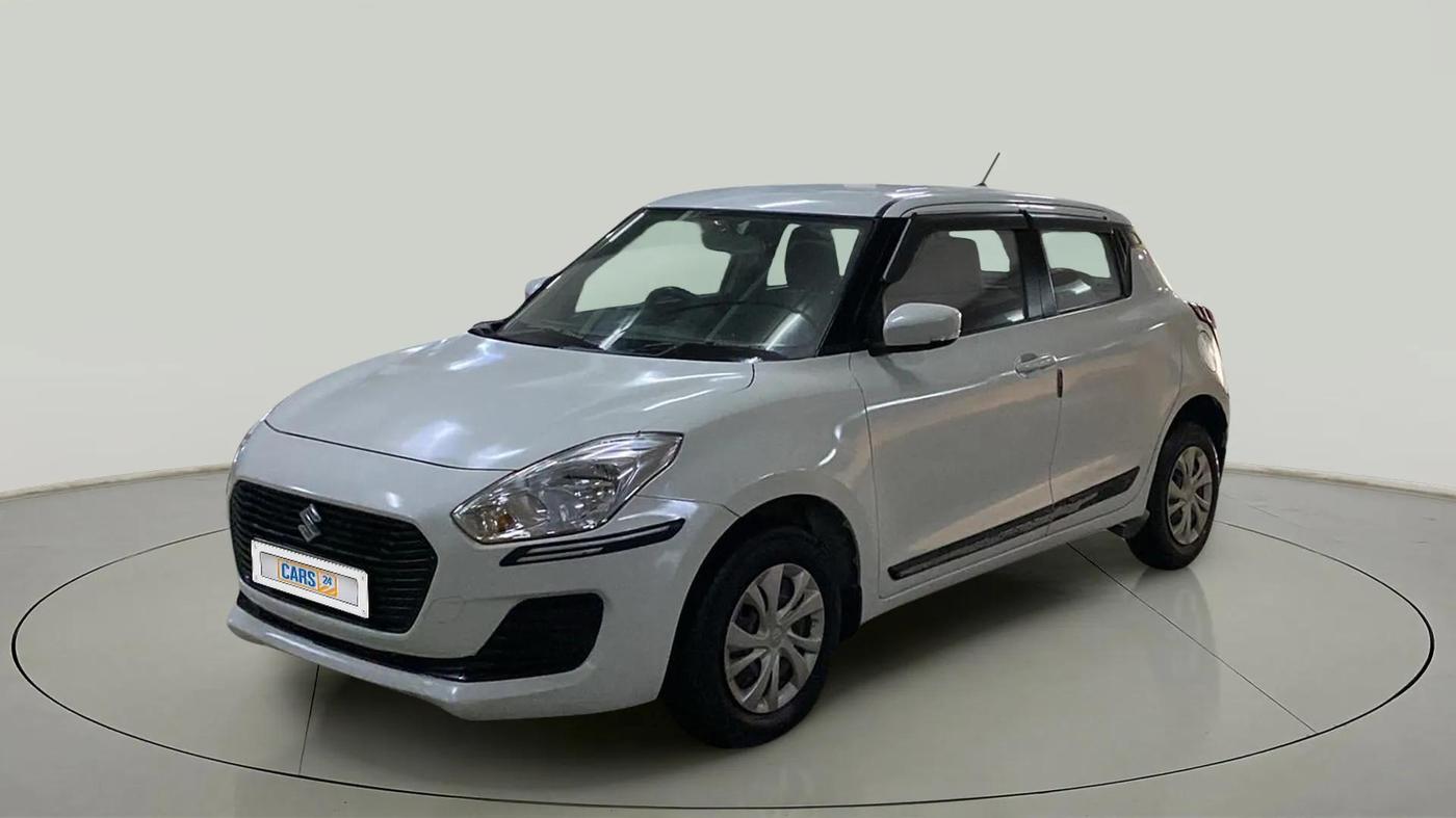 2019 Maruti Swift VXI, Petrol, Manual, 70,868 km, Left Front Diagonal