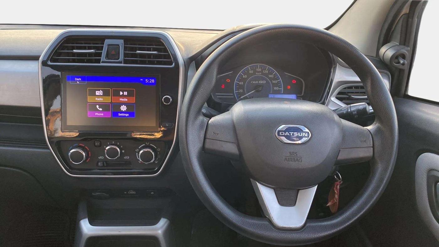 2020 Datsun Redi Go T(O) 1.0 AMT, Petrol, Automatic, 23,370 km, Steering Wheel Close Up