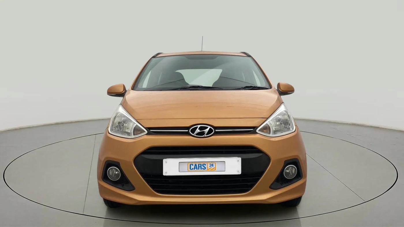 2016 Hyundai Grand i10 ASTA (O) AT 1.2 KAPPA VTVT, Petrol, Automatic, 48,761 km, Front