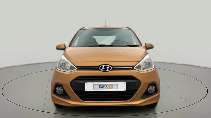 2016 Hyundai Grand i10 ASTA (O) AT 1.2 KAPPA VTVT, Petrol, Automatic, 48,761 km, Front