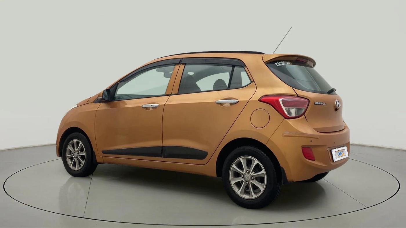 2016 Hyundai Grand i10 ASTA (O) AT 1.2 KAPPA VTVT, Petrol, Automatic, 48,761 km, Left Back Diagonal