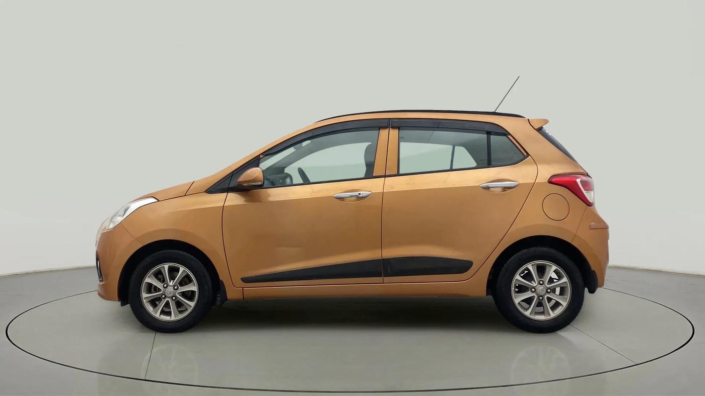 2016 Hyundai Grand i10 ASTA (O) AT 1.2 KAPPA VTVT, Petrol, Automatic, 48,761 km, Left Side