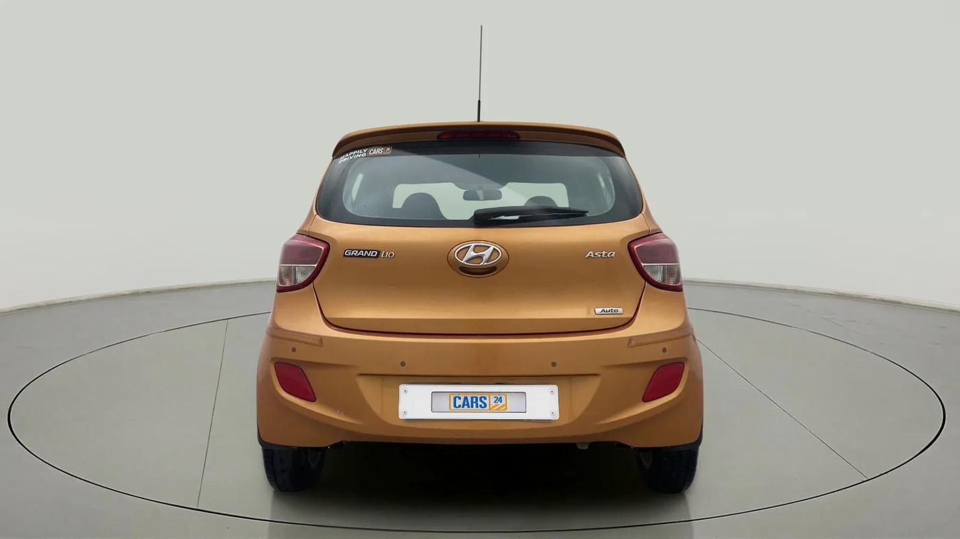 2016 Hyundai Grand i10 ASTA (O) AT 1.2 KAPPA VTVT, Petrol, Automatic, 48,761 km, Back/Rear