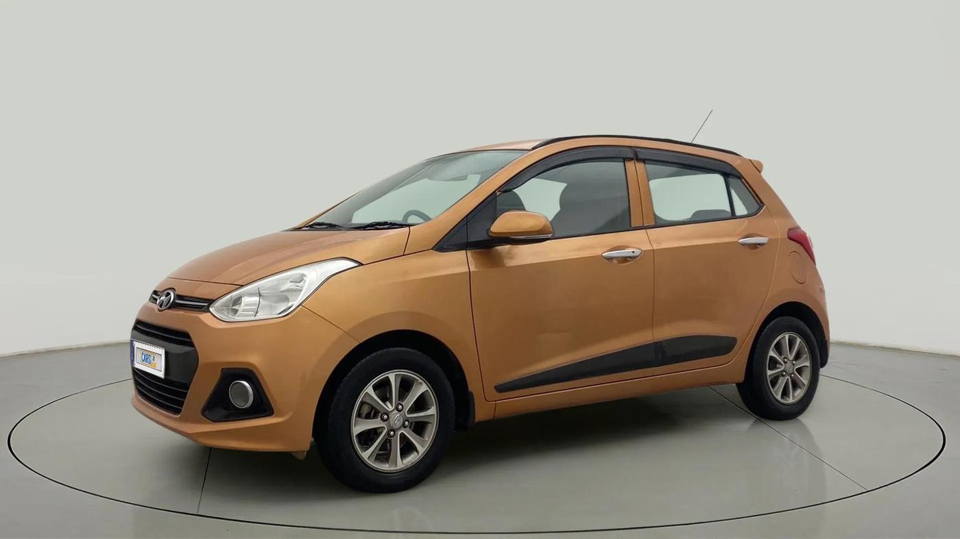 2016 Hyundai Grand i10 ASTA (O) AT 1.2 KAPPA VTVT, Petrol, Automatic, 48,761 km, Left Front Diagonal