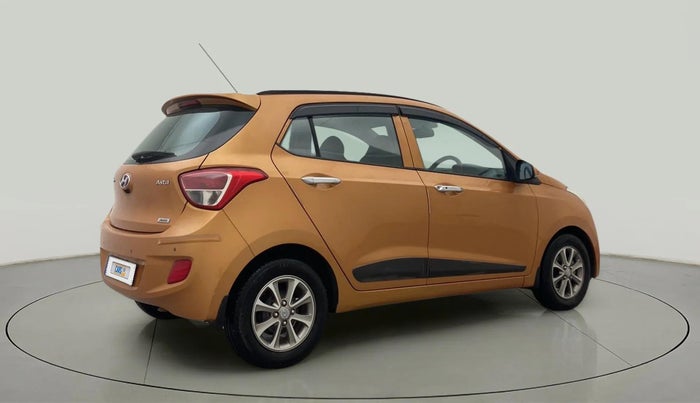 2016 Hyundai Grand i10 ASTA (O) AT 1.2 KAPPA VTVT, Petrol, Automatic, 48,654 km, Right Back Diagonal