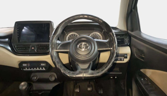 2022 Toyota Glanza E, Petrol, Manual, 43,807 km, Steering Wheel Close Up