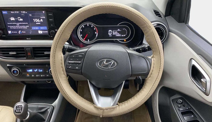 2021 Hyundai GRAND I10 NIOS SPORTZ 1.2 KAPPA VTVT, Petrol, Manual, 23,800 km, Steering Wheel Close Up