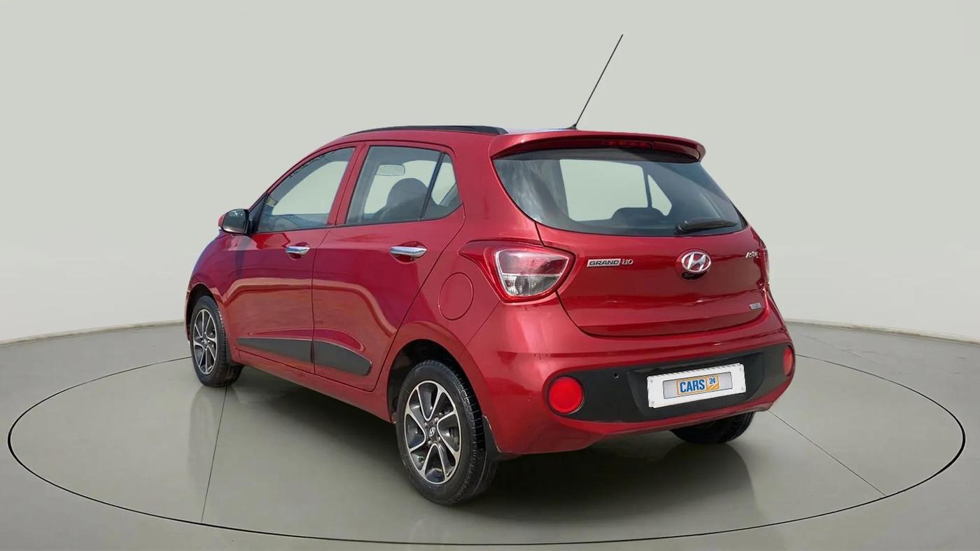2017 Hyundai Grand i10 ASTA 1.2 KAPPA VTVT, Petrol, Manual, 32,334 km, Left Back Diagonal