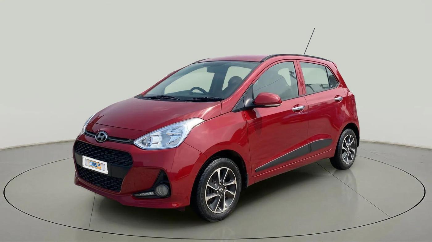 2017 Hyundai Grand i10 ASTA 1.2 KAPPA VTVT, Petrol, Manual, 32,334 km, Left Front Diagonal