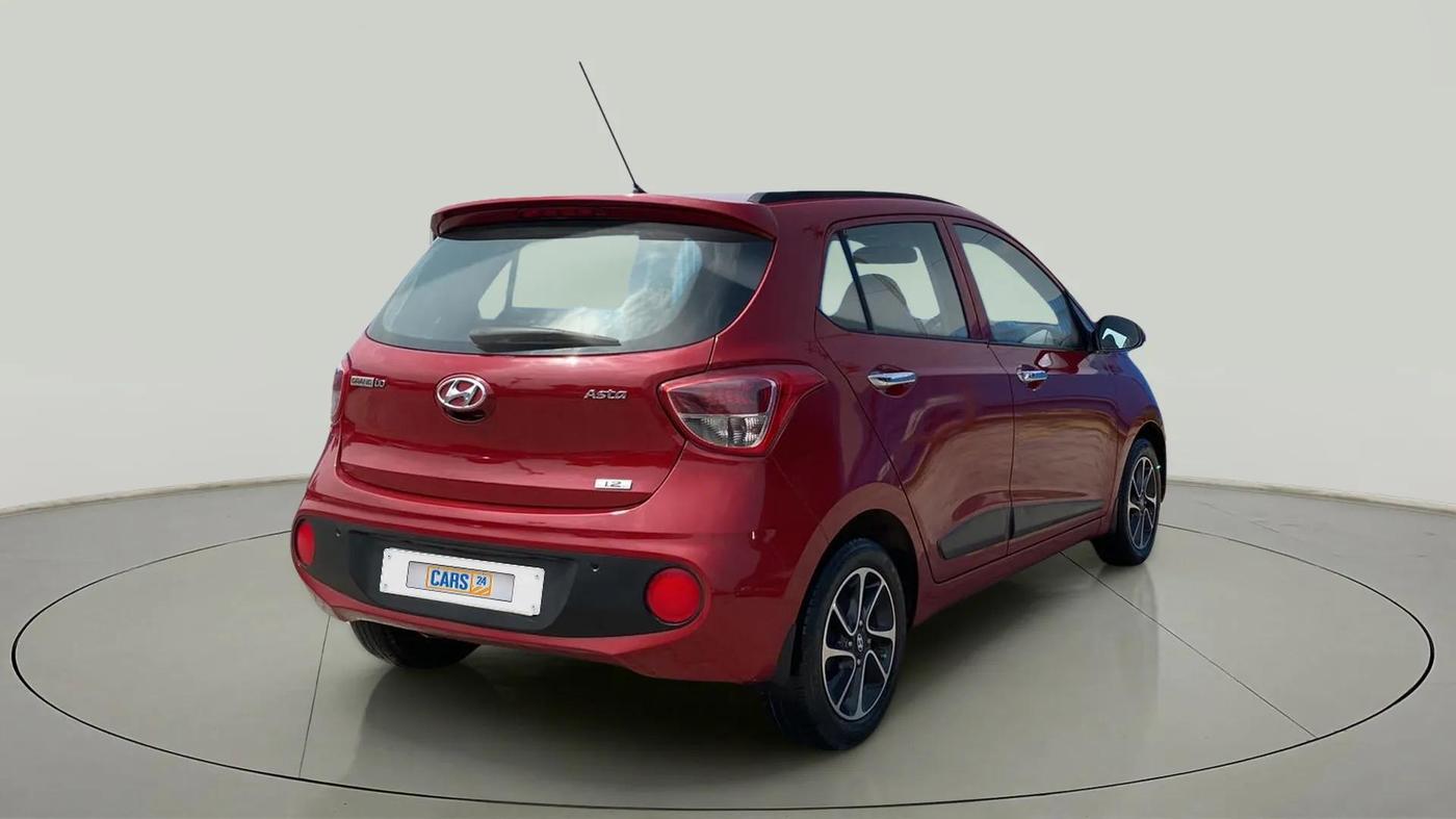 2017 Hyundai Grand i10 ASTA 1.2 KAPPA VTVT, Petrol, Manual, 32,334 km, Right Back Diagonal