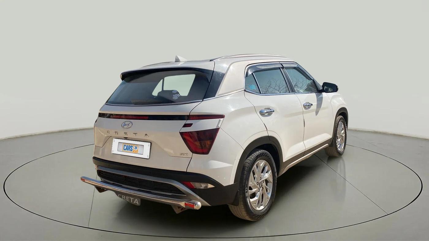 2022 Hyundai Creta SX 1.5 PETROL, Petrol, Manual, 46,778 km, Right Back Diagonal