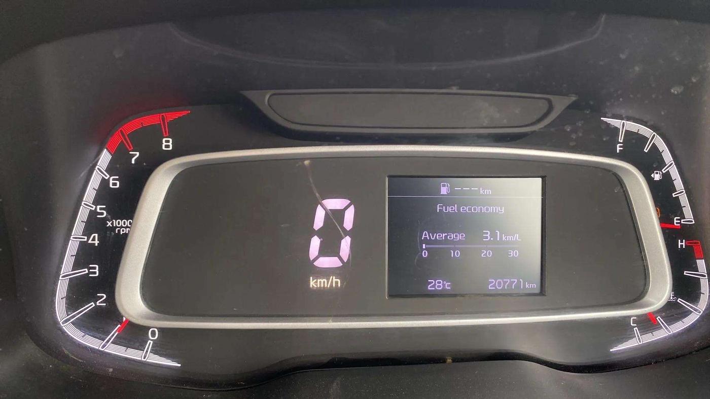 2022 KIA SONET HTK PLUS 1.2, Petrol, Manual, 20,781 km, Odometer Image