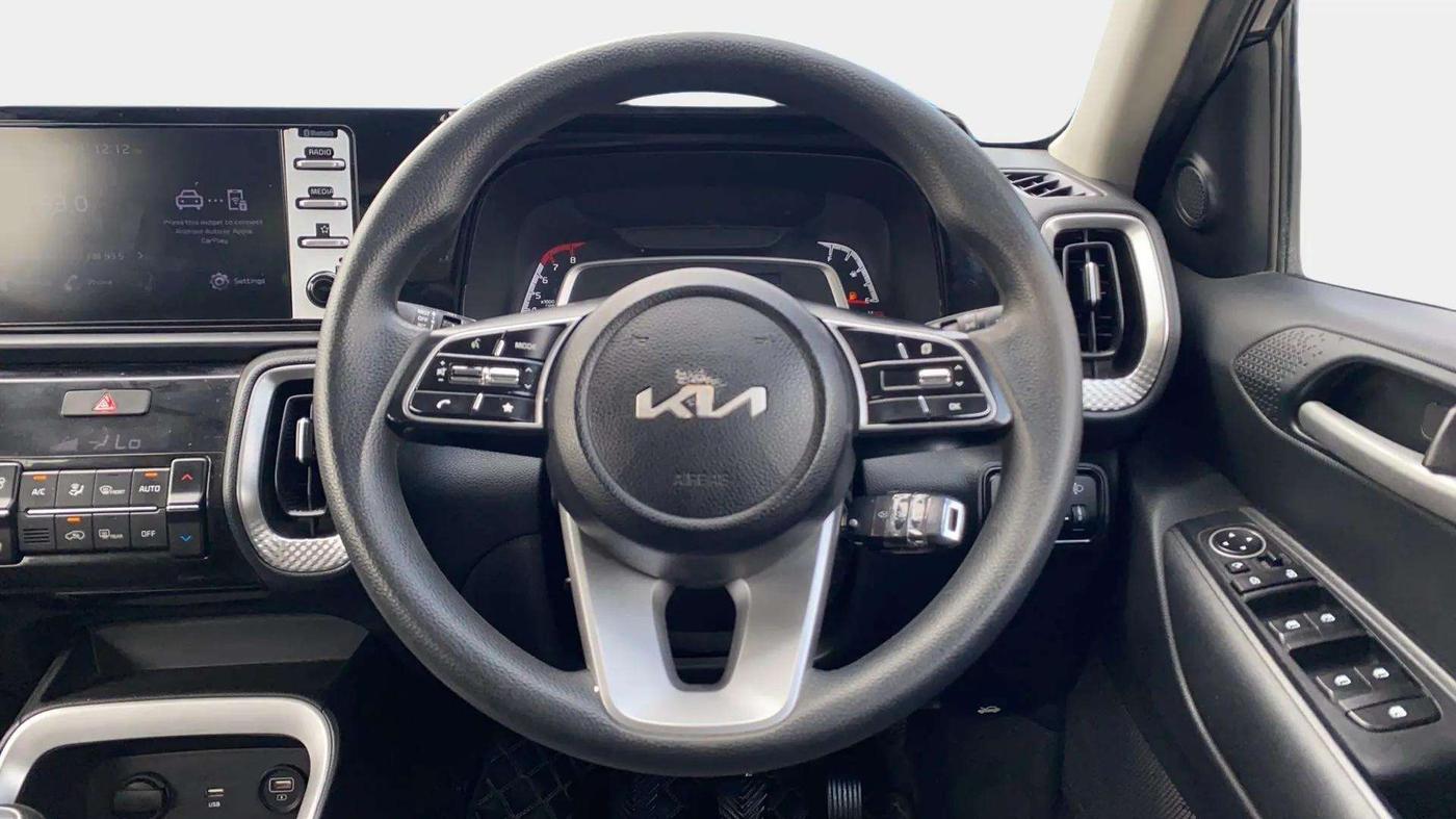 2022 KIA SONET HTK PLUS 1.2, Petrol, Manual, 20,781 km, Steering Wheel Close Up