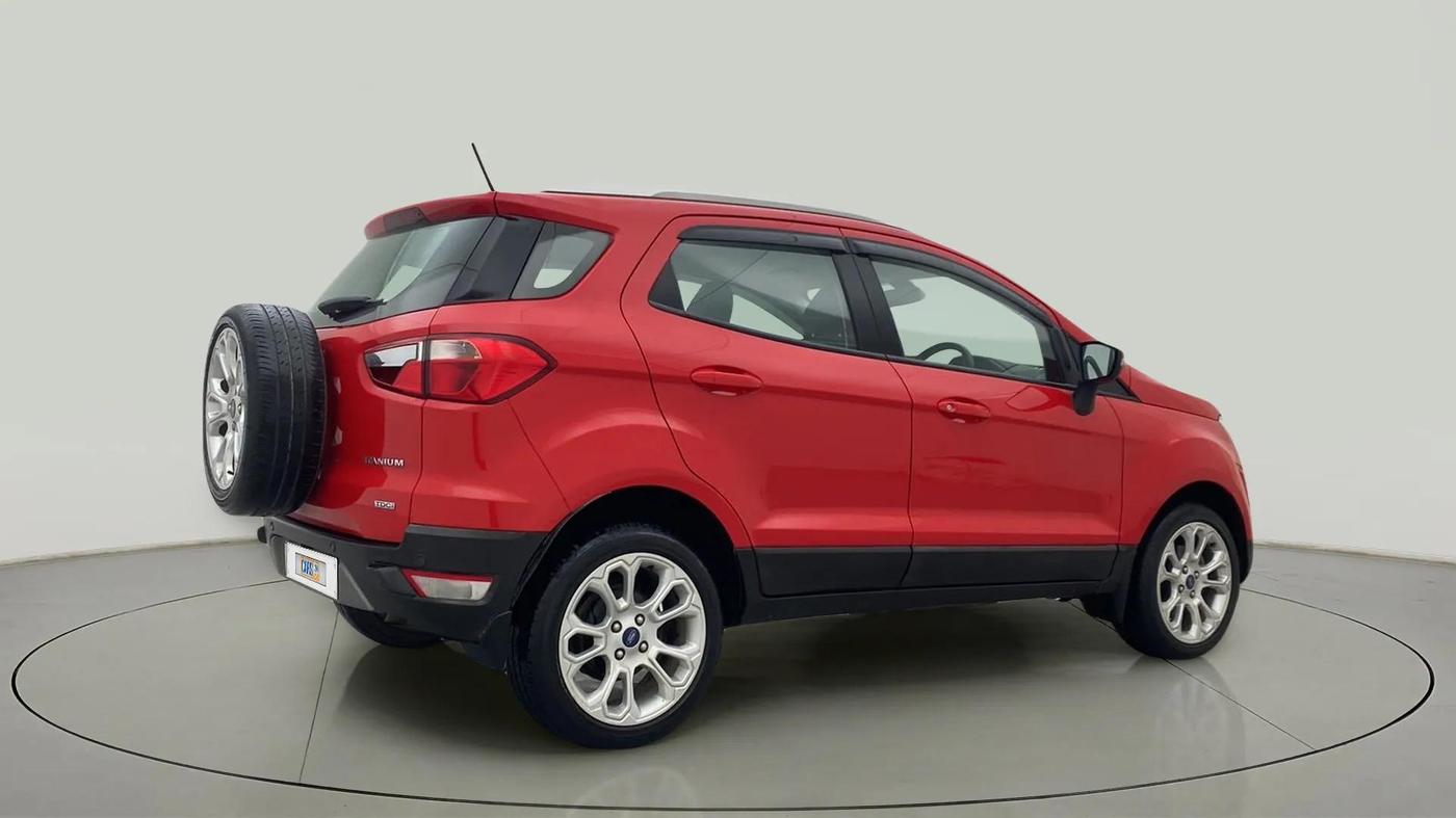 2018 Ford Ecosport TITANIUM 1.5L DIESEL, Diesel, Manual, 49,598 km, Right Back Diagonal