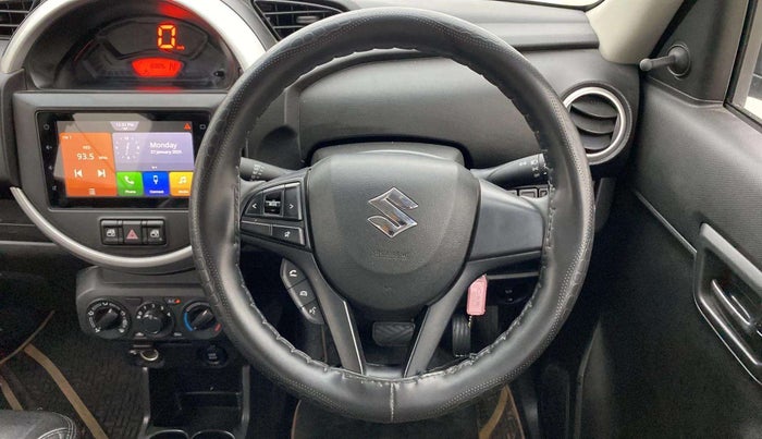 2020 Maruti S PRESSO VXI PLUS AMT, Petrol, Automatic, 16,989 km, Steering Wheel Close Up