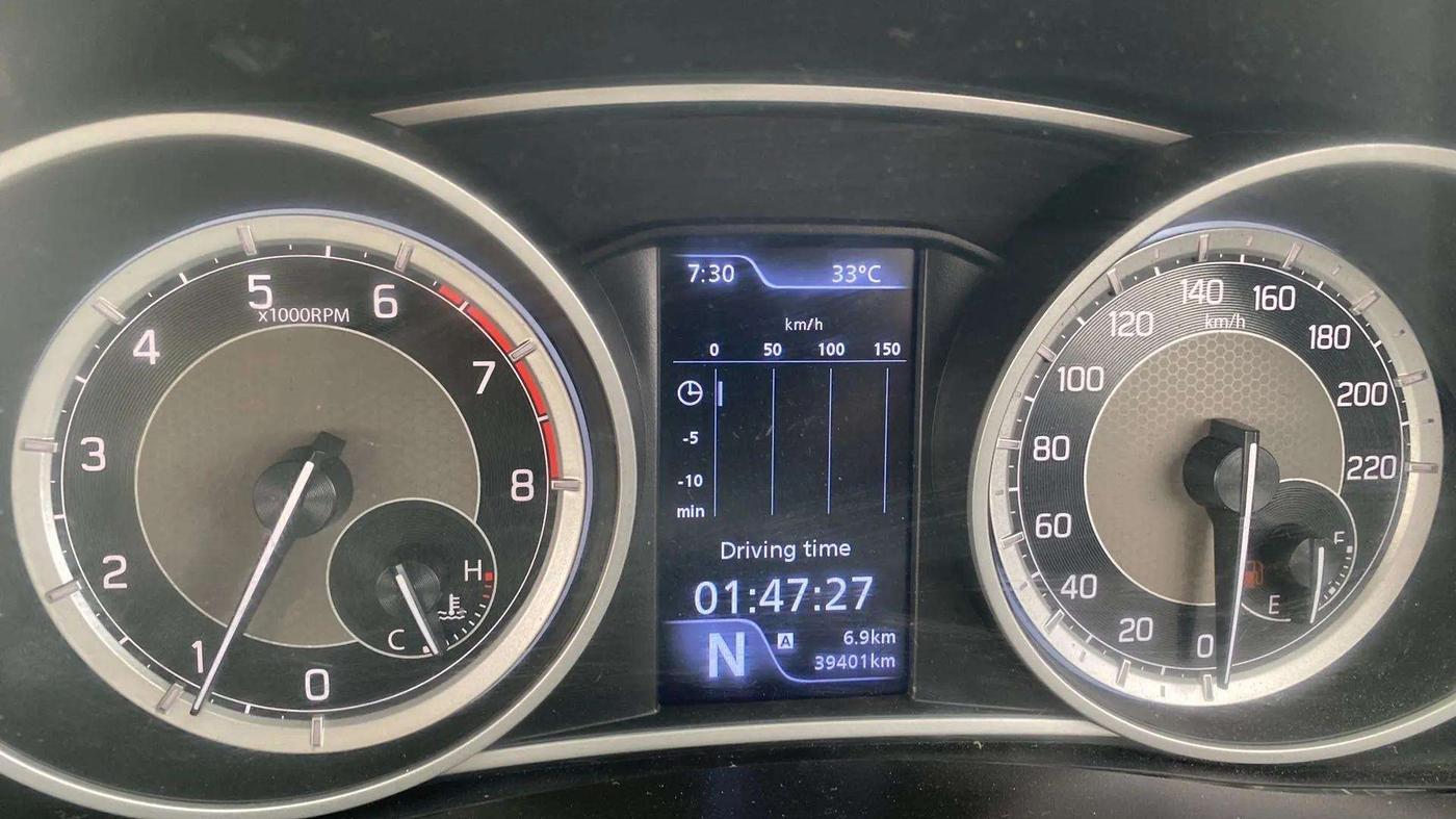 2023 Maruti Dzire ZXI Plus AMT, Petrol, Automatic, 39,394 km, Odometer Image