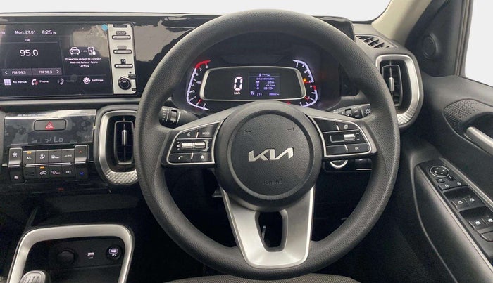 2022 KIA SONET HTK PLUS 1.0 IMT, Petrol, Manual, 38,932 km, Steering Wheel Close Up
