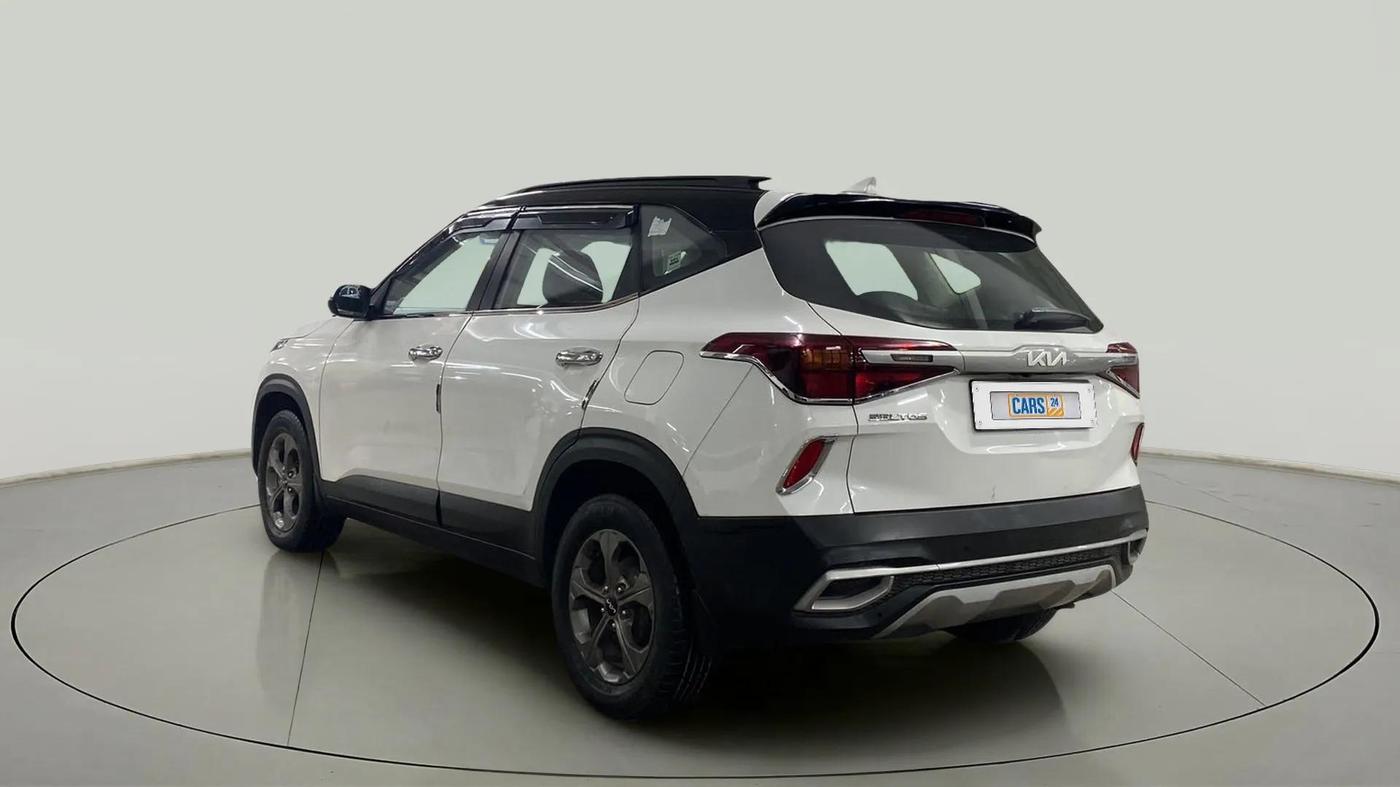 2021 KIA SELTOS HTK PLUS 1.5 IMT, Petrol, Manual, 47,063 km, Left Back Diagonal