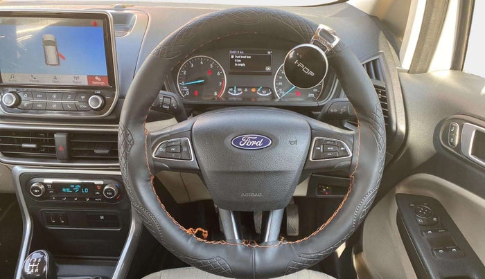 2020 Ford Ecosport TITANIUM + 1.5L PETROL, CNG, Manual, 50,460 km, Steering Wheel Close Up