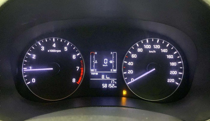 2017 Hyundai Creta E PLUS 1.6 PETROL, Petrol, Manual, 58,326 km, Odometer Image