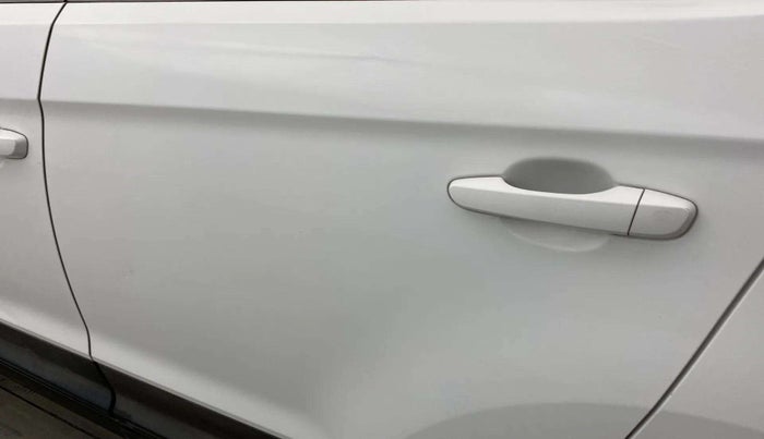 2017 Hyundai Creta E PLUS 1.6 PETROL, Petrol, Manual, 58,326 km, Rear left door - Slightly dented
