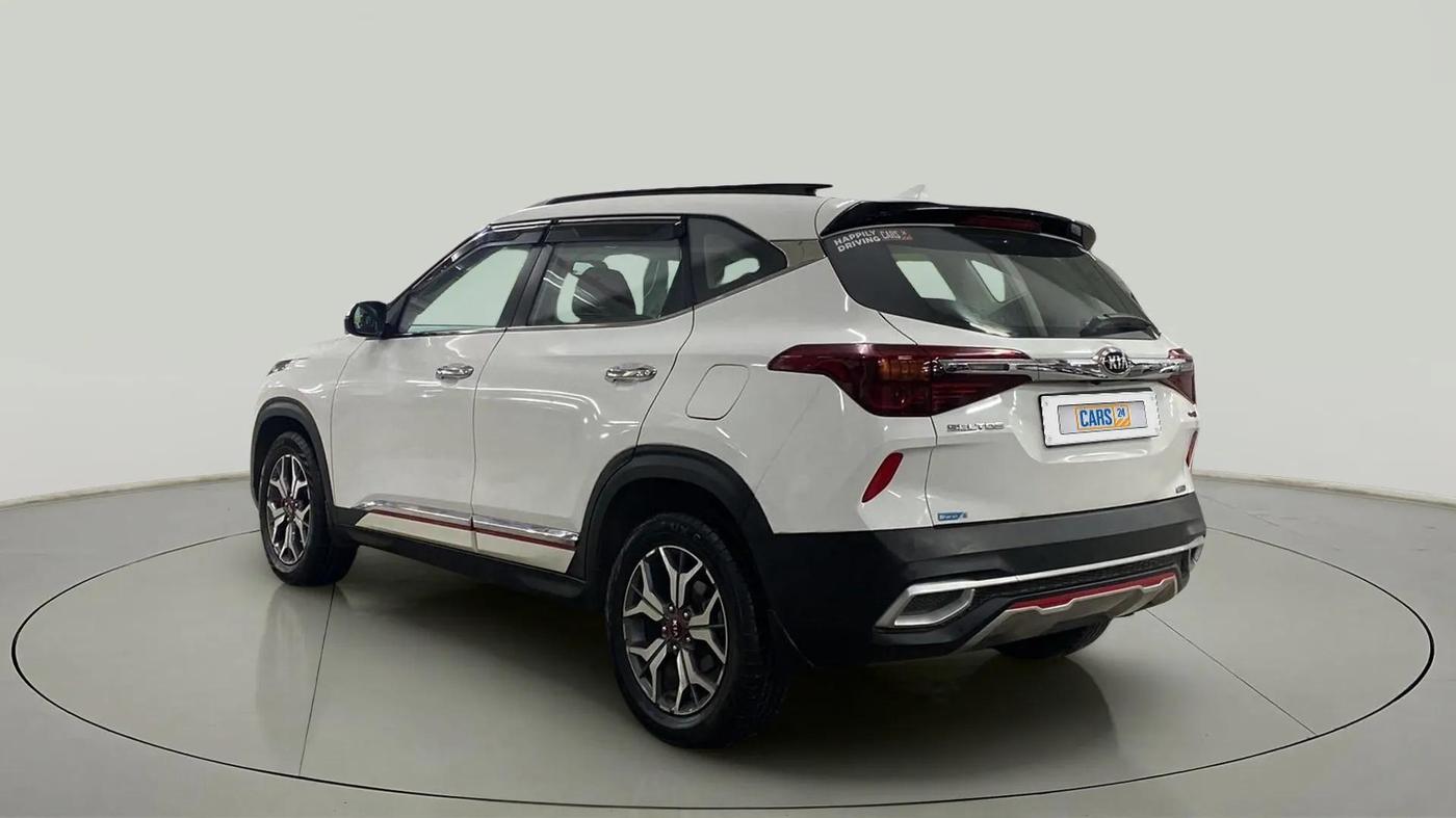 2020 KIA SELTOS GTX AT 1.4 PETROL, Petrol, Automatic, 75,097 km, Left Back Diagonal