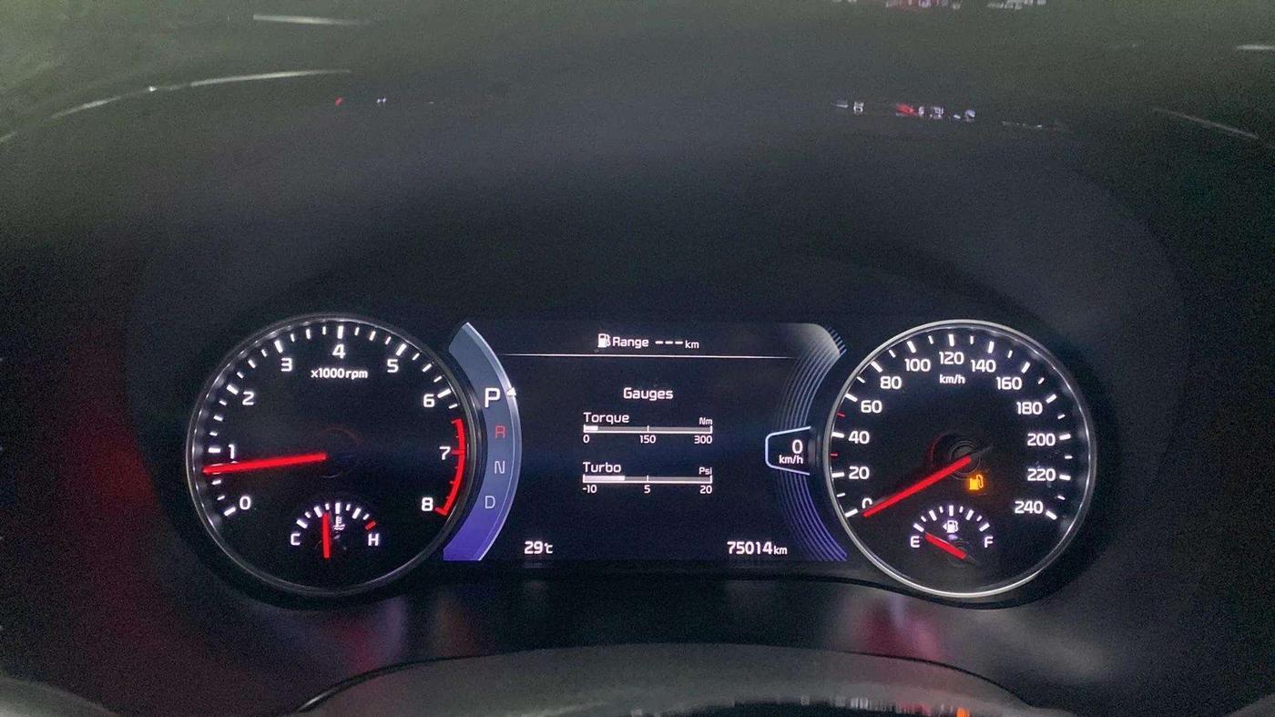 2020 KIA SELTOS GTX AT 1.4 PETROL, Petrol, Automatic, 75,097 km, Odometer Image