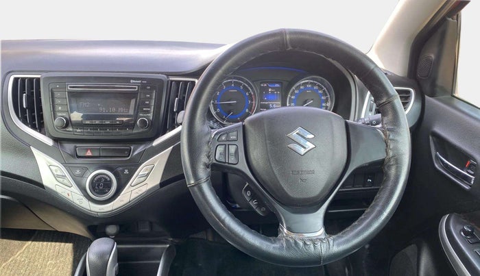 2017 Maruti Baleno ZETA CVT PETROL 1.2, Petrol, Automatic, 37,400 km, Steering Wheel Close Up