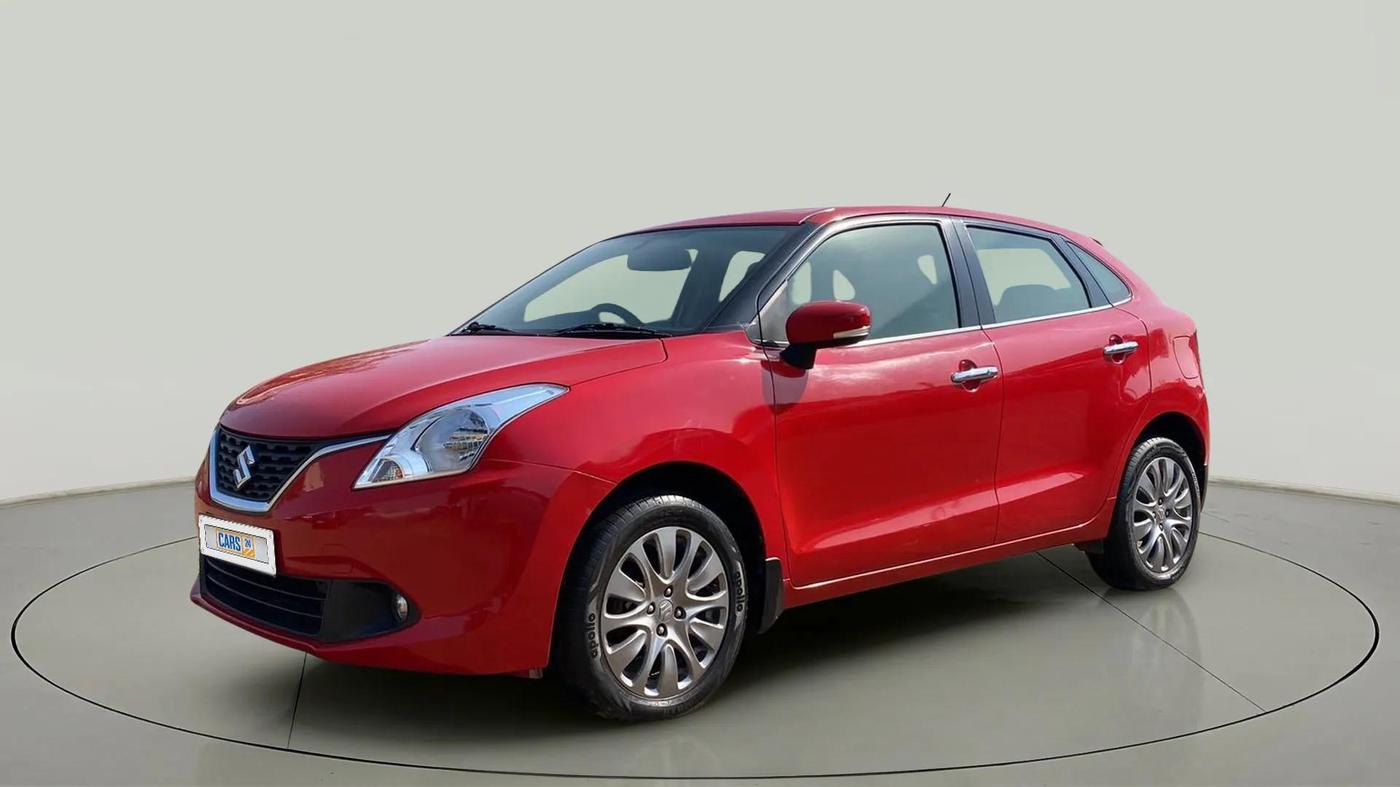 2017 Maruti Baleno ZETA CVT PETROL 1.2, Petrol, Automatic, 37,400 km, Left Front Diagonal
