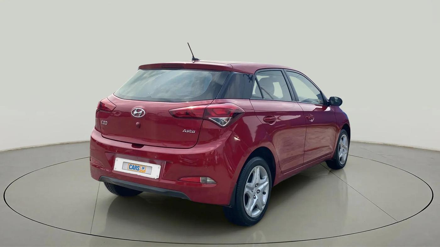 2017 Hyundai Elite i20 ASTA 1.2, Petrol, Manual, 81,882 km, Right Back Diagonal