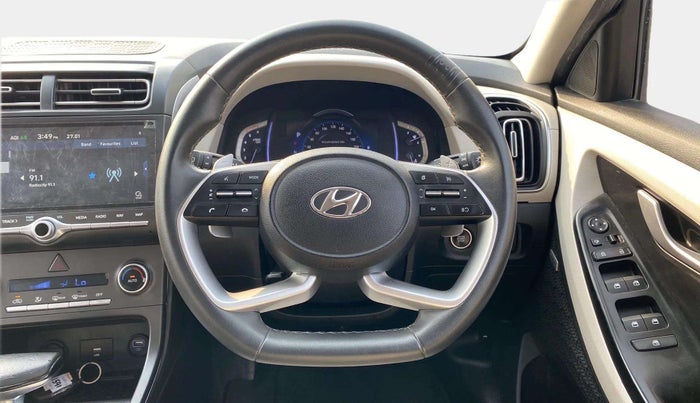 2021 Hyundai Creta SX (O) AT 1.5 DIESEL, Diesel, Automatic, 34,184 km, Steering Wheel Close Up