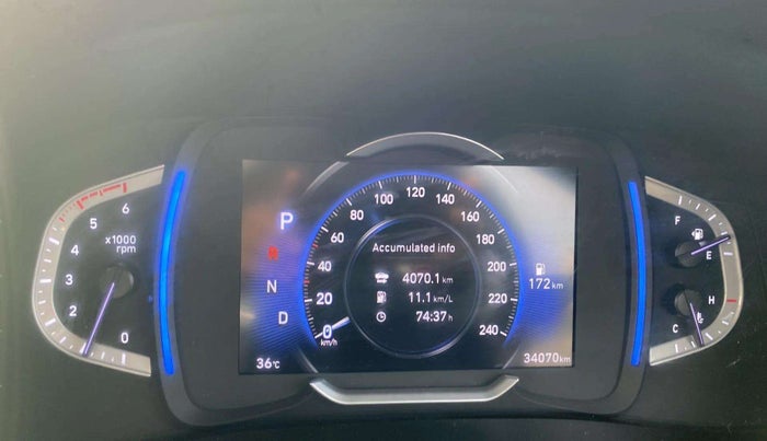 2021 Hyundai Creta SX (O) AT 1.5 DIESEL, Diesel, Automatic, 34,184 km, Odometer Image