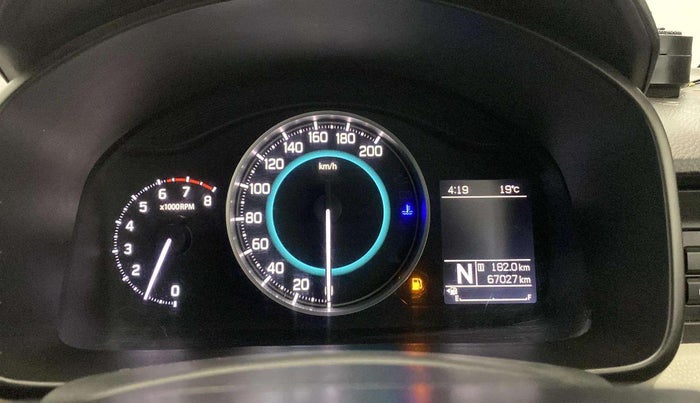 2019 Maruti IGNIS ZETA 1.2 AMT, Petrol, Automatic, 66,996 km, Odometer Image