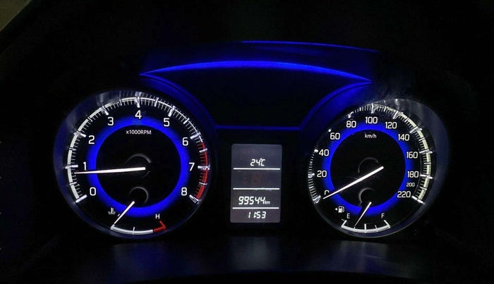 2018 Maruti Baleno DELTA PETROL 1.2, Petrol, Manual, 99,577 km, Odometer Image