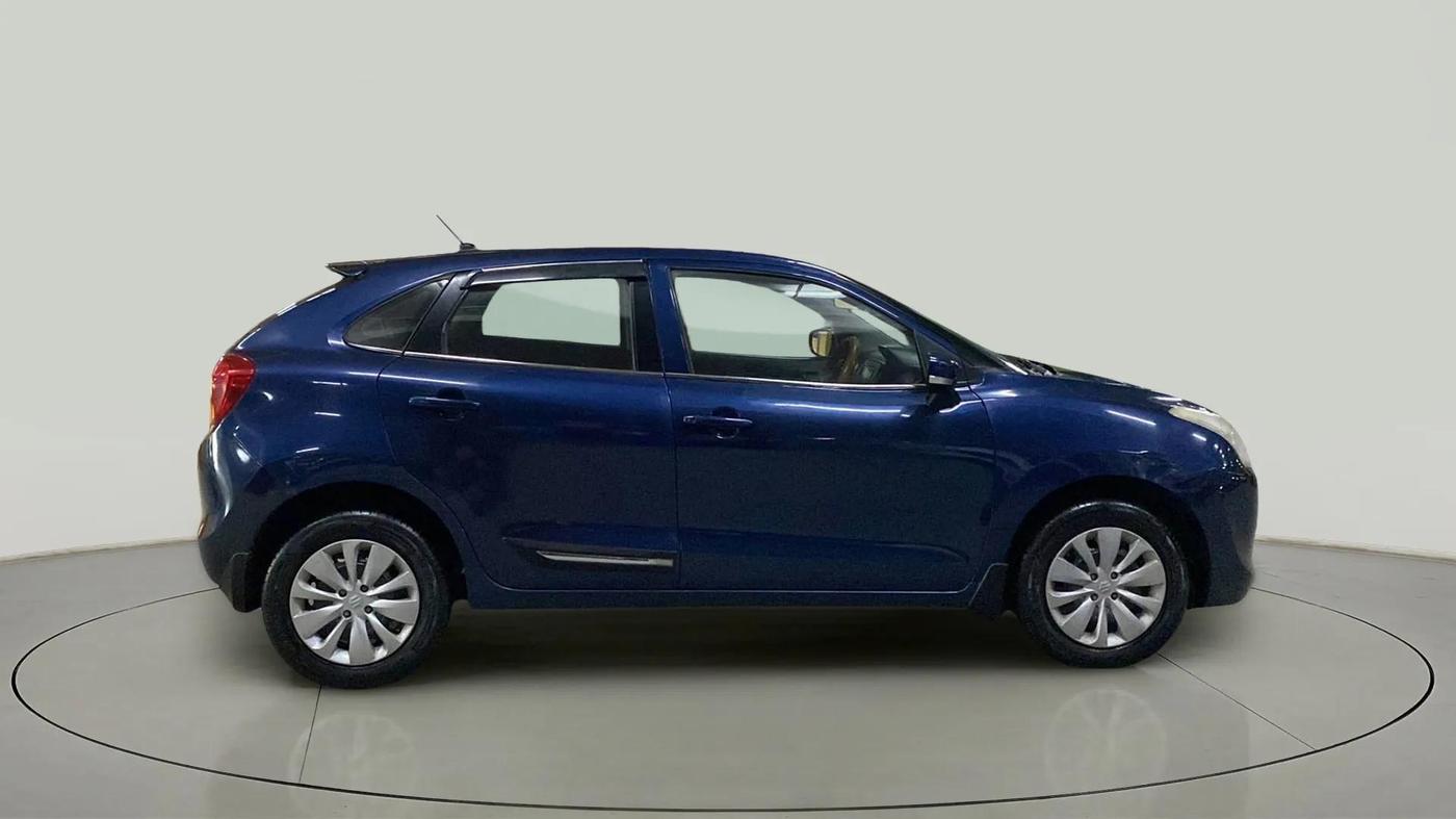 2018 Maruti Baleno DELTA PETROL 1.2, Petrol, Manual, 99,585 km, Right Side View