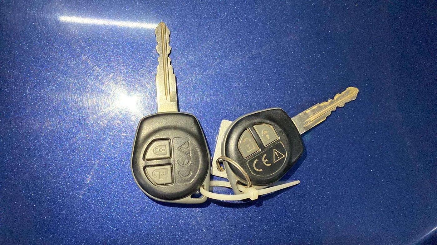 2018 Maruti Baleno DELTA PETROL 1.2, Petrol, Manual, 99,585 km, Key Close Up