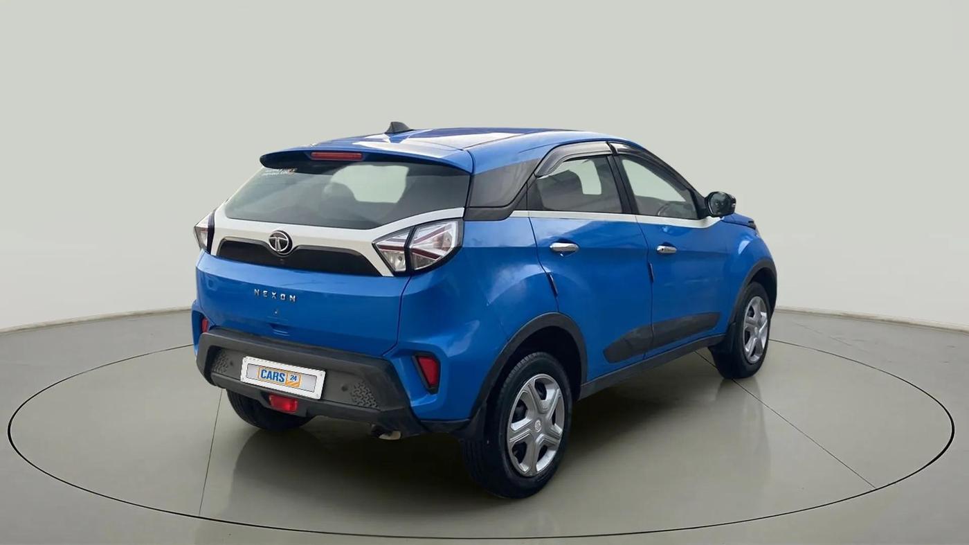 2020 Tata NEXON XE PETROL, Petrol, Manual, 40,370 km, Right Back Diagonal