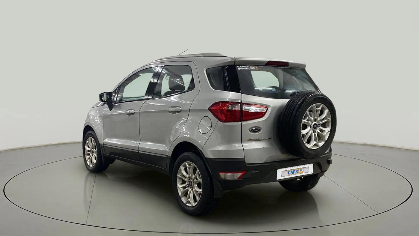2017 Ford Ecosport TITANIUM 1.5L PETROL AT, Petrol, Automatic, 53,021 km, Left Back Diagonal