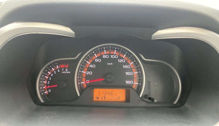 2017 Maruti Alto K10 VXI, Petrol, Manual, 57,822 km, Odometer Image