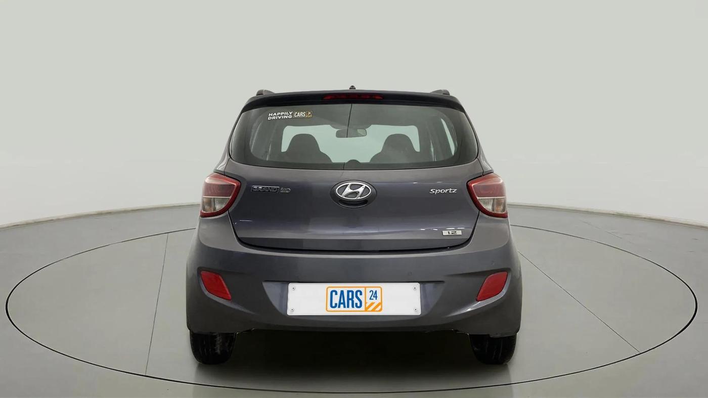 2016 Hyundai Grand i10 SPORTZ 1.2 KAPPA VTVT, Petrol, Manual, 79,712 km, Back/Rear
