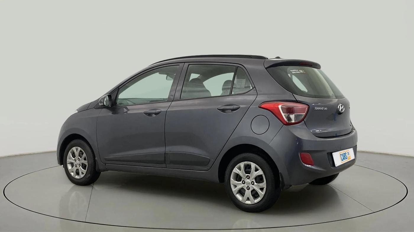 2016 Hyundai Grand i10 SPORTZ 1.2 KAPPA VTVT, Petrol, Manual, 79,712 km, Left Back Diagonal