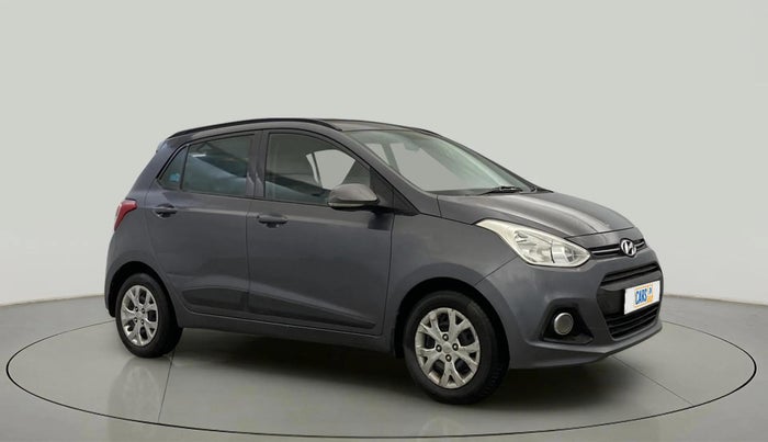 2016 Hyundai Grand i10 SPORTZ 1.2 KAPPA VTVT, Petrol, Manual, 79,670 km, Right Front Diagonal