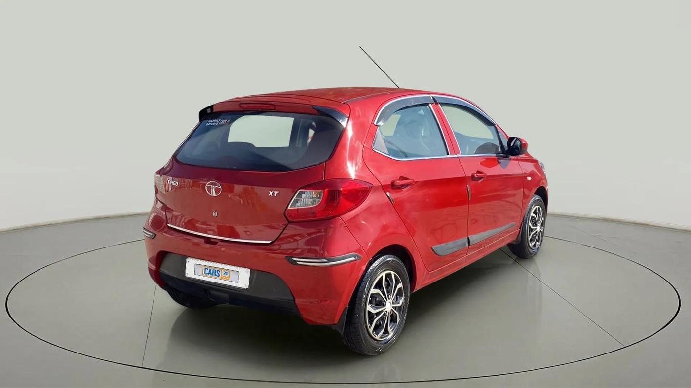 2018 Tata Tiago XT PETROL, CNG, Manual, 64,615 km, Right Back Diagonal