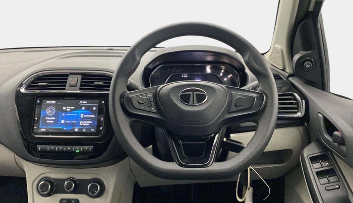 2024 Tata TIGOR XZ CNG, CNG, Manual, 15,706 km, Steering Wheel Close Up