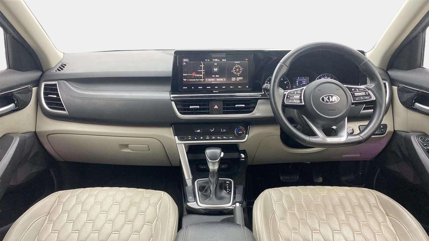 2021 KIA SELTOS HTX IVT 1.5 PETROL, Petrol, Automatic, 27,372 km, Dashboard