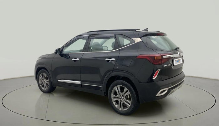 2021 KIA SELTOS HTX IVT 1.5 PETROL, Petrol, Automatic, 27,372 km, Left Back Diagonal