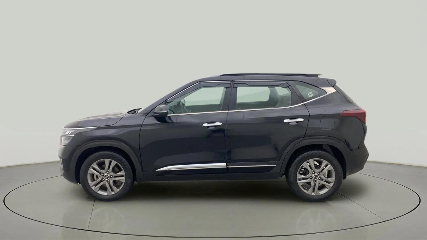 2021 KIA SELTOS HTX IVT 1.5 PETROL, Petrol, Automatic, 27,372 km, Left Side