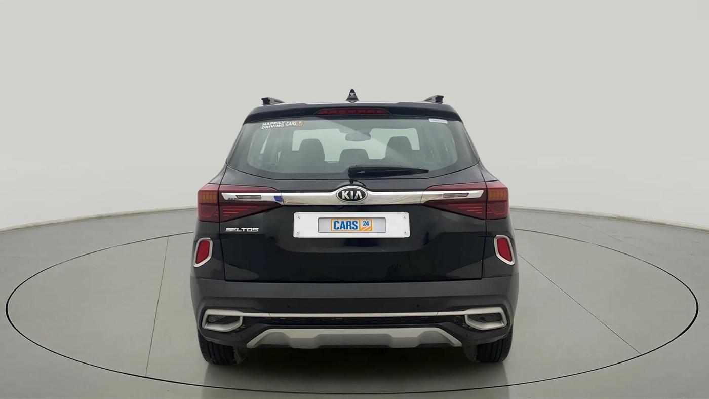 2021 KIA SELTOS HTX IVT 1.5 PETROL, Petrol, Automatic, 27,372 km, Back/Rear