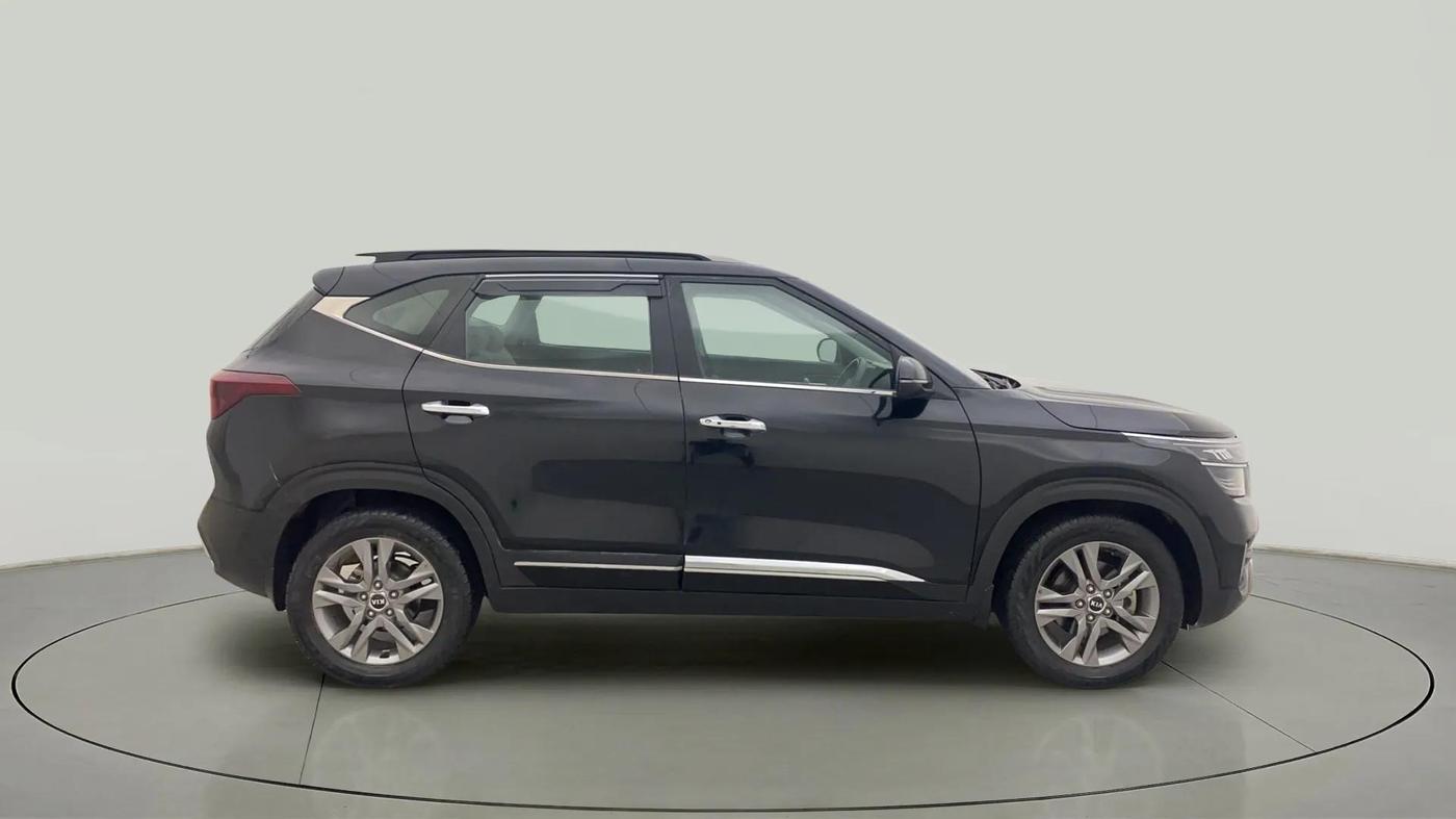 2021 KIA SELTOS HTX IVT 1.5 PETROL, Petrol, Automatic, 27,372 km, Right Side View
